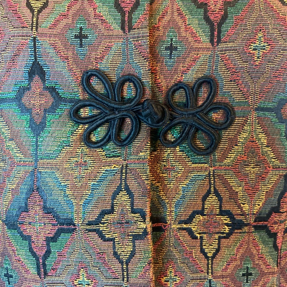 Doncaster Multicolor Geometric Jacket With Black … - image 4